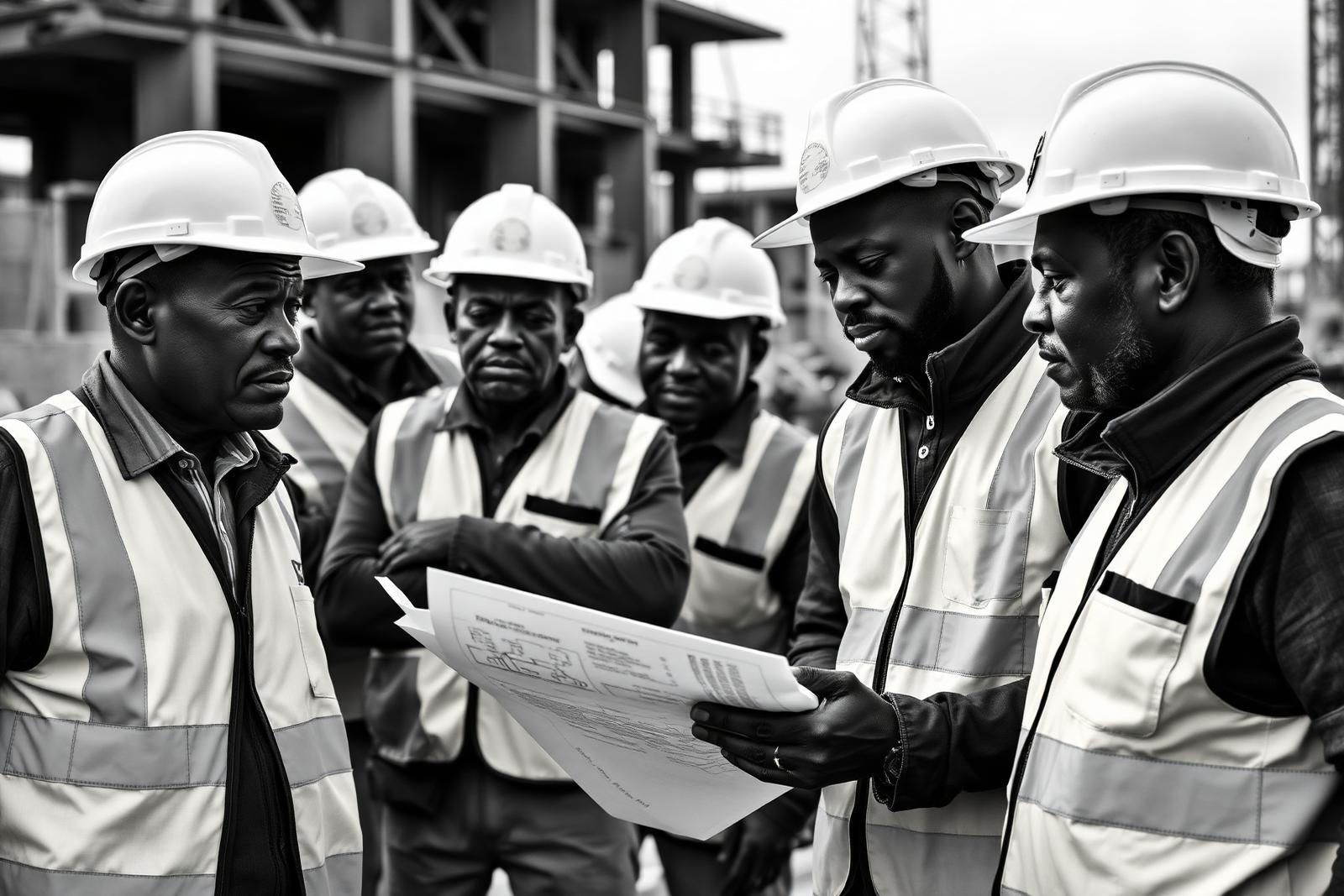 A.O Kranoc construction team on site